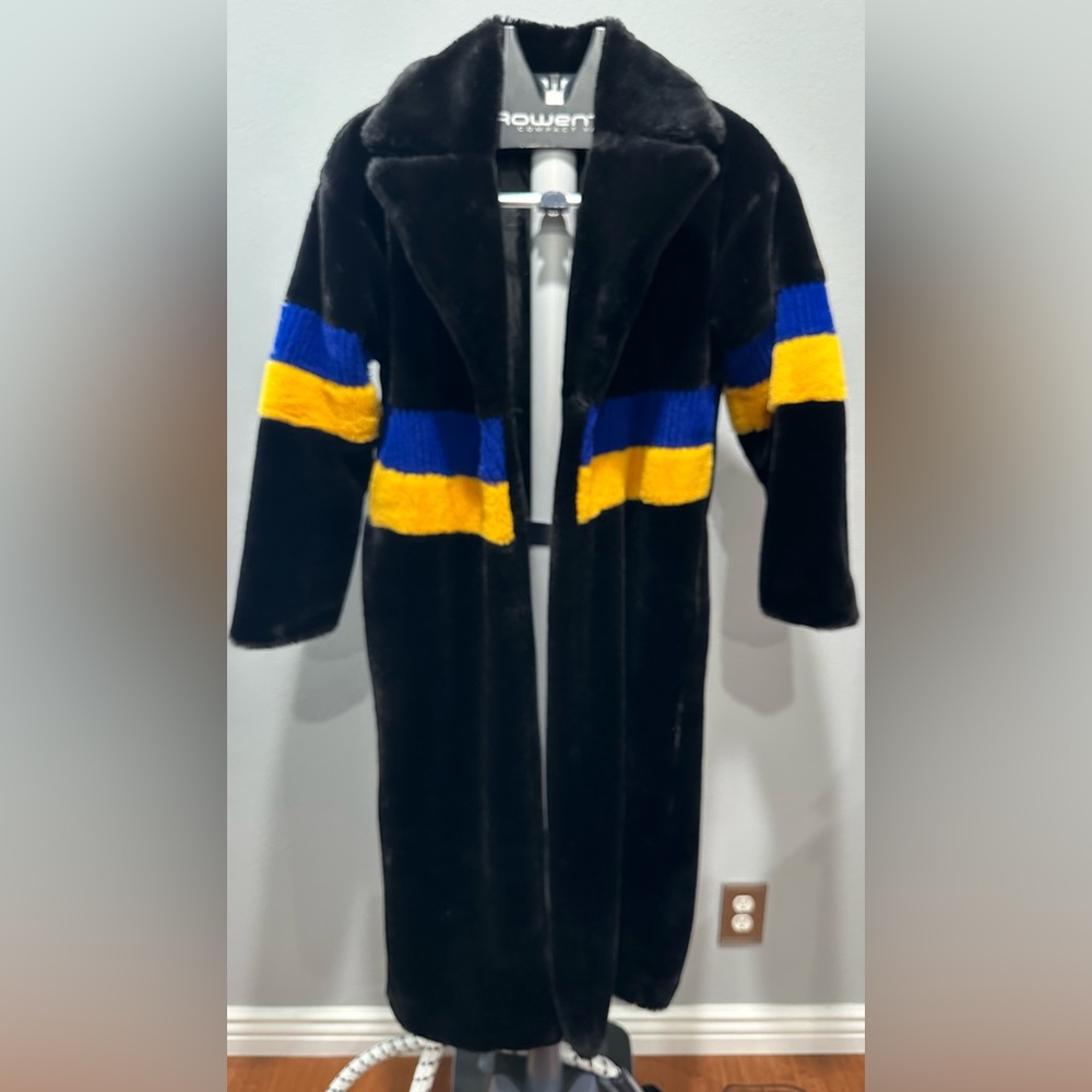 Grey lab long coat